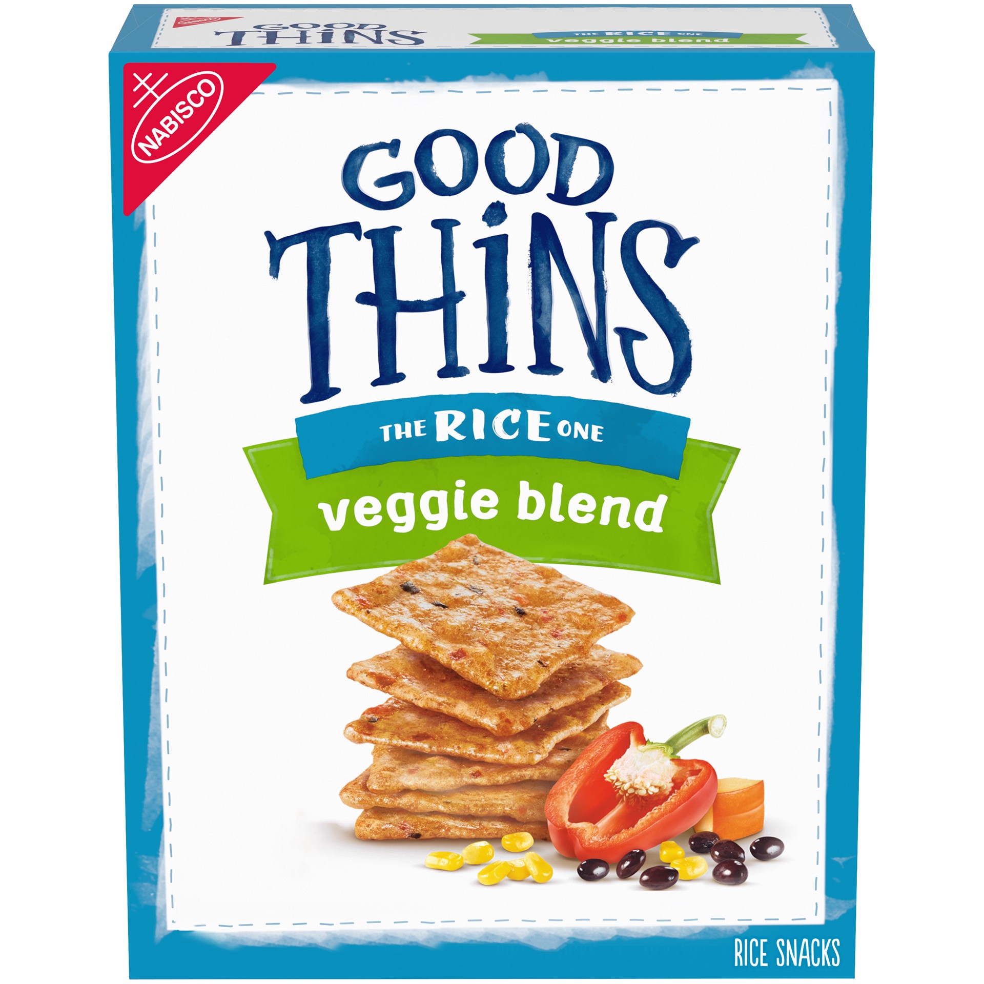 slide 1 of 15, 3.5Z Good Thins Rice Vgie Blnd, 3.5 oz