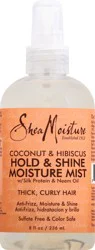 SheaMoisture Hold & Shine Coconut & Hibiscus Moisture Mist 8 oz