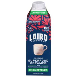 Laird Superfood Coconut Unsweetened Superfood Creamer 25.4 fl oz