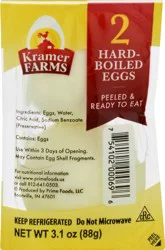 Kramer Farms Pro-Go 2 Ct Hard Boiled Eggs
