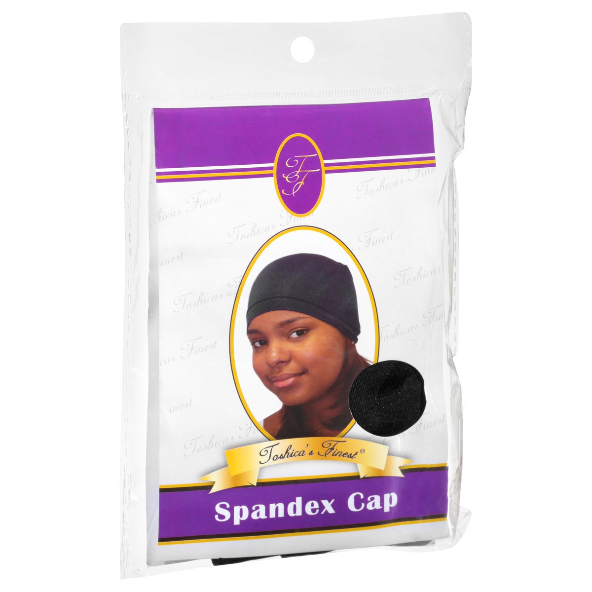 slide 2 of 9, Toshica's Finest Spandex Cap 1 ea, 1 ct
