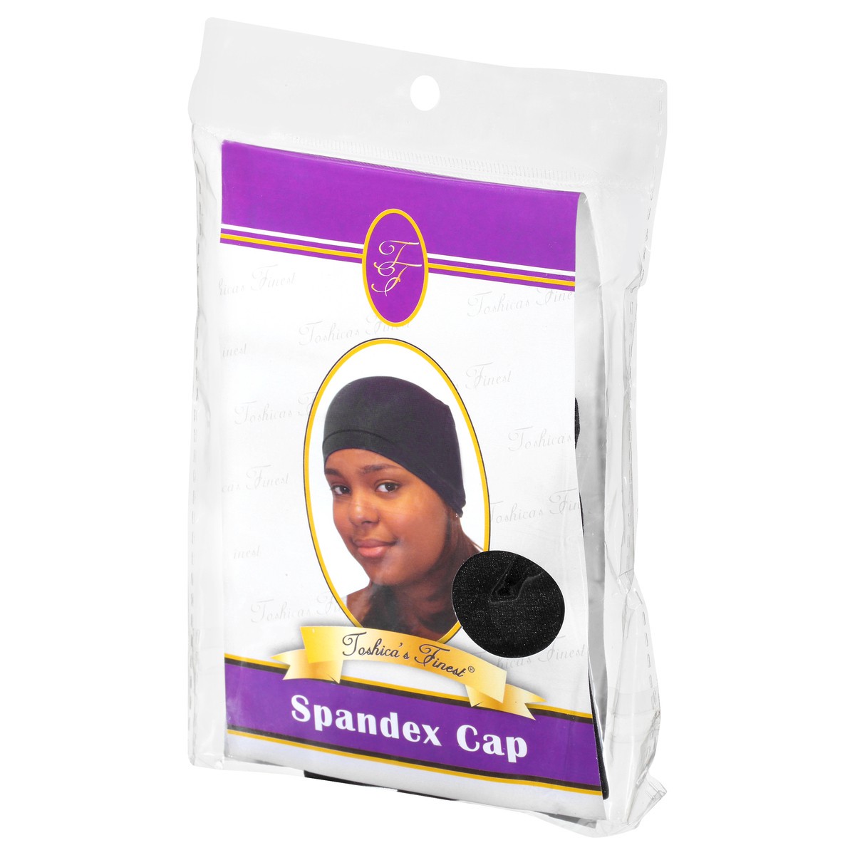 slide 3 of 9, Toshica's Finest Spandex Cap 1 ea, 1 ct