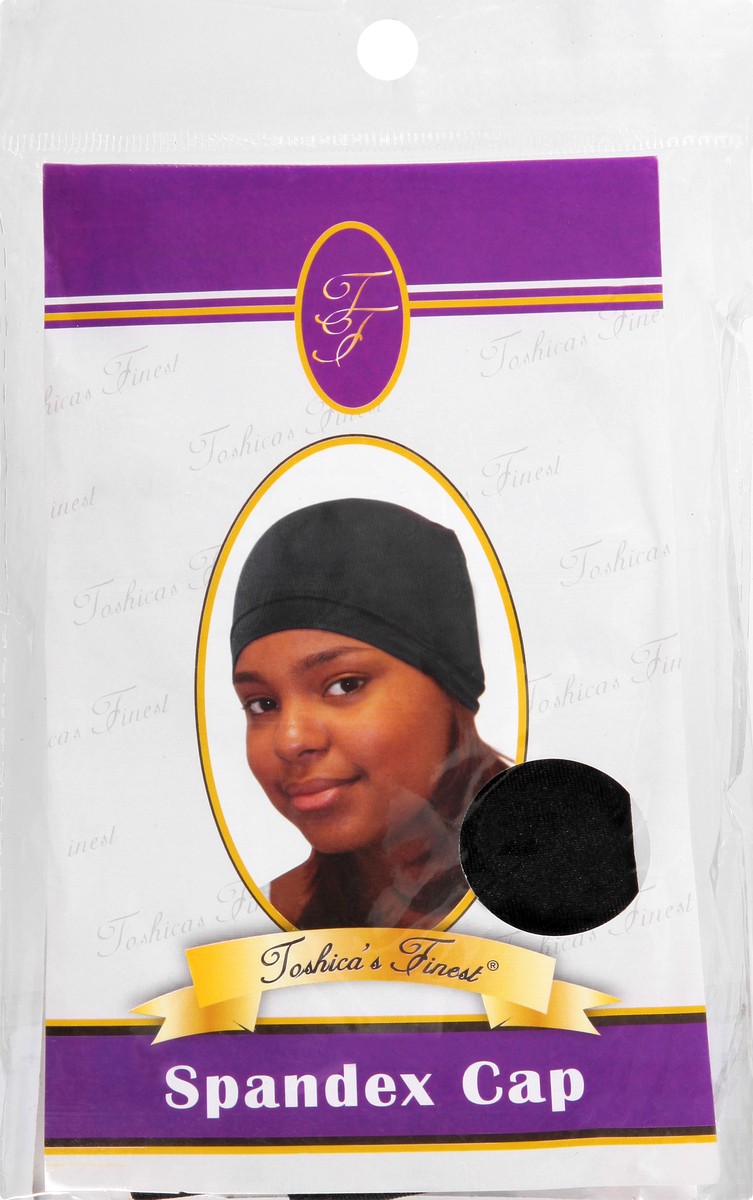 slide 7 of 9, Toshica's Finest Spandex Cap 1 ea, 1 ct