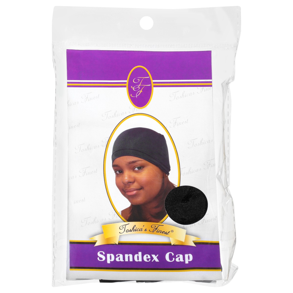slide 9 of 9, Toshica's Finest Spandex Cap 1 ea, 1 ct