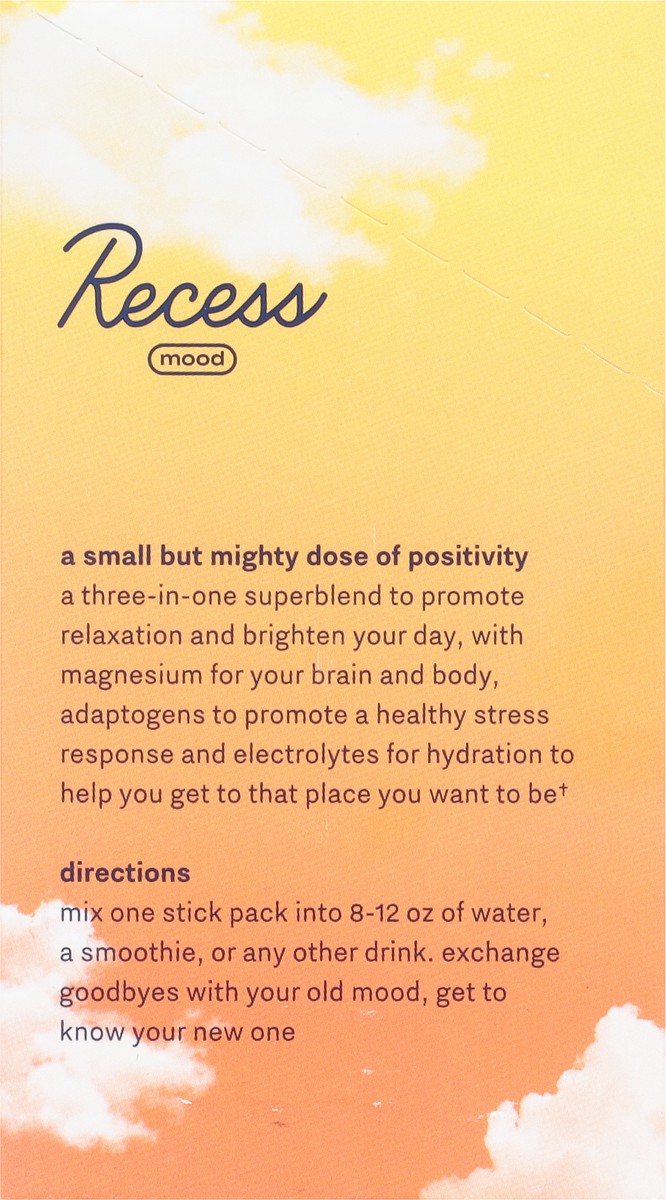 slide 7 of 12, Recess Mood Lemon Citrus Calming Magnesium Superblend Powder, 1 ct
