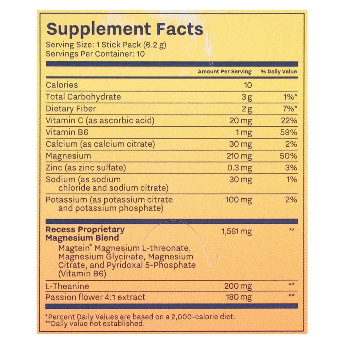slide 6 of 12, Recess Mood Lemon Citrus Calming Magnesium Superblend Powder, 1 ct