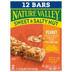 Nature Valley Granola Bars, Sweet and Salty Nut, Peanut, 12 Bars, 14.4 OZ