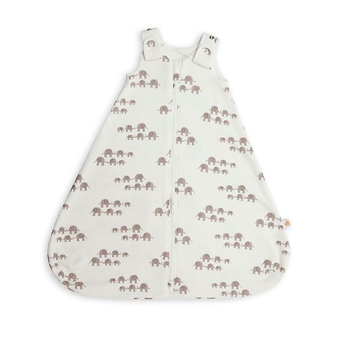 slide 1 of 5, Ergobaby 2-in-1 Elephant Themed Baby Sleeping Bag and Swaddle Set - Ivory, 1 ct