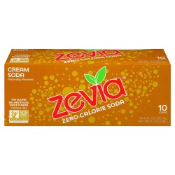 Zevia Cream Soda / - 10 ct; 12 oz
