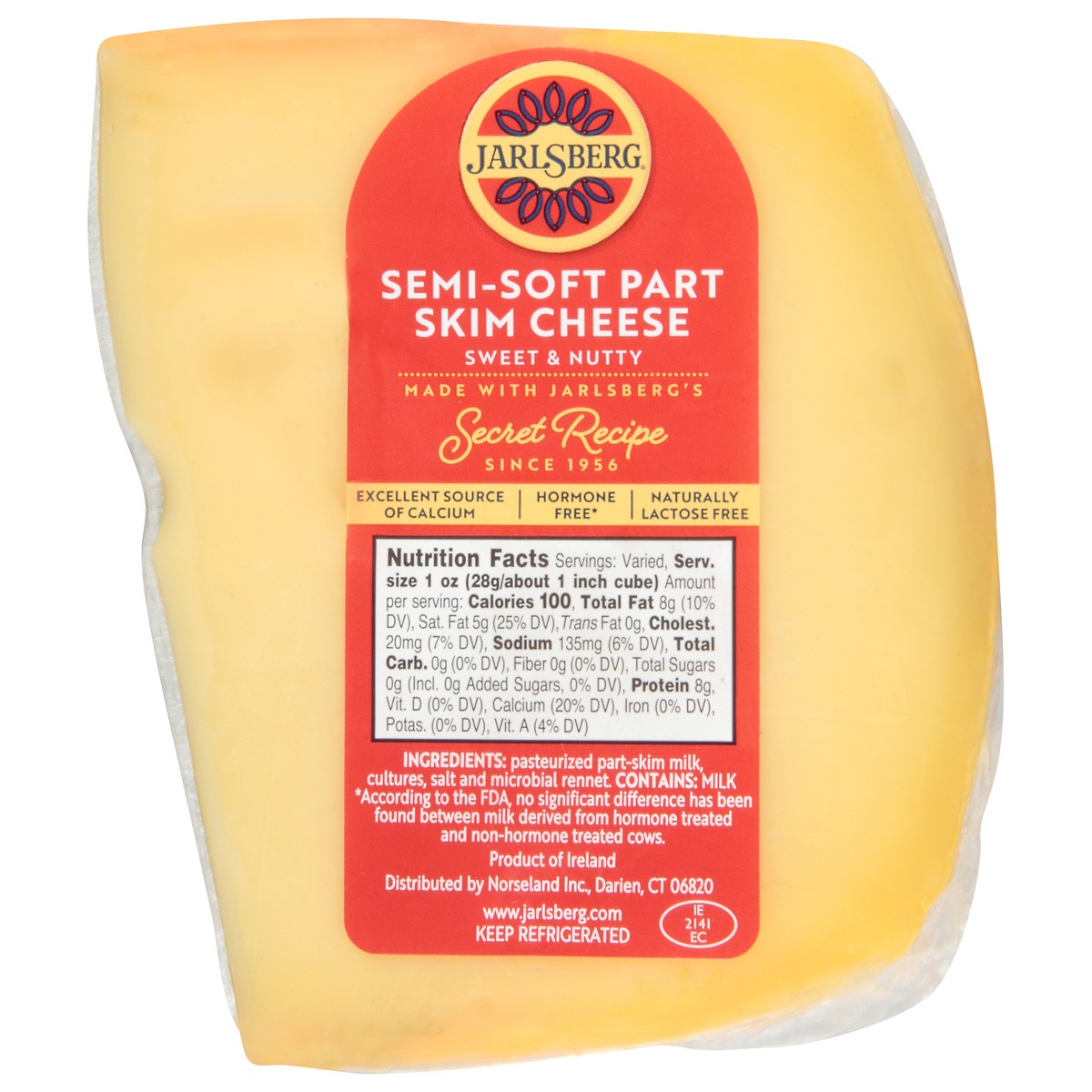 Jarlsberg Swiss Style Cheese Wedge 8 oz | Shipt