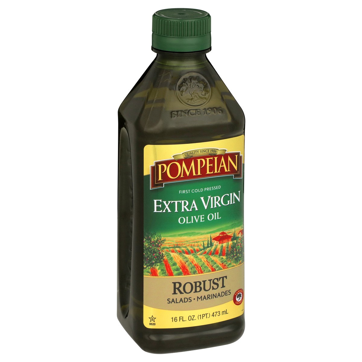 slide 5 of 9, Pompeian 16 oz Pompeian Robust Extra Virgin Olive Oil, 16 fl oz