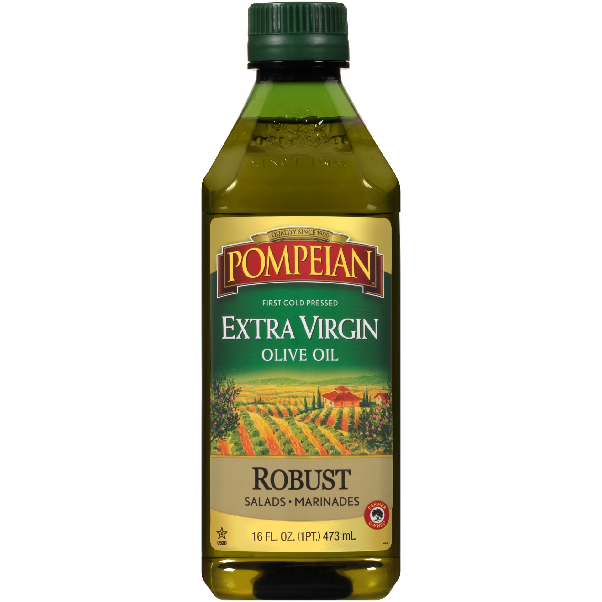 Pompeian Robust Extra Virgin Olive Oil 16 fl oz | Shipt