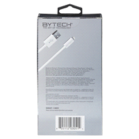 slide 26 of 29, Bytech 10' Heavy Duty MFI Cable-White, 10 ft