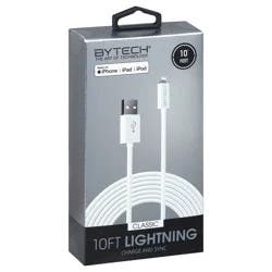 Bytech 10 Feet Lightning Classic Charge and Sync Cable 1 ea