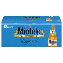 Modelo Mexican Lager Import Beer, 18 pk 12 fl oz Bottles, 4.4% ABV