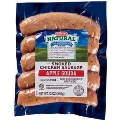 H-E-B Chicken Sausage with Apple Gouda