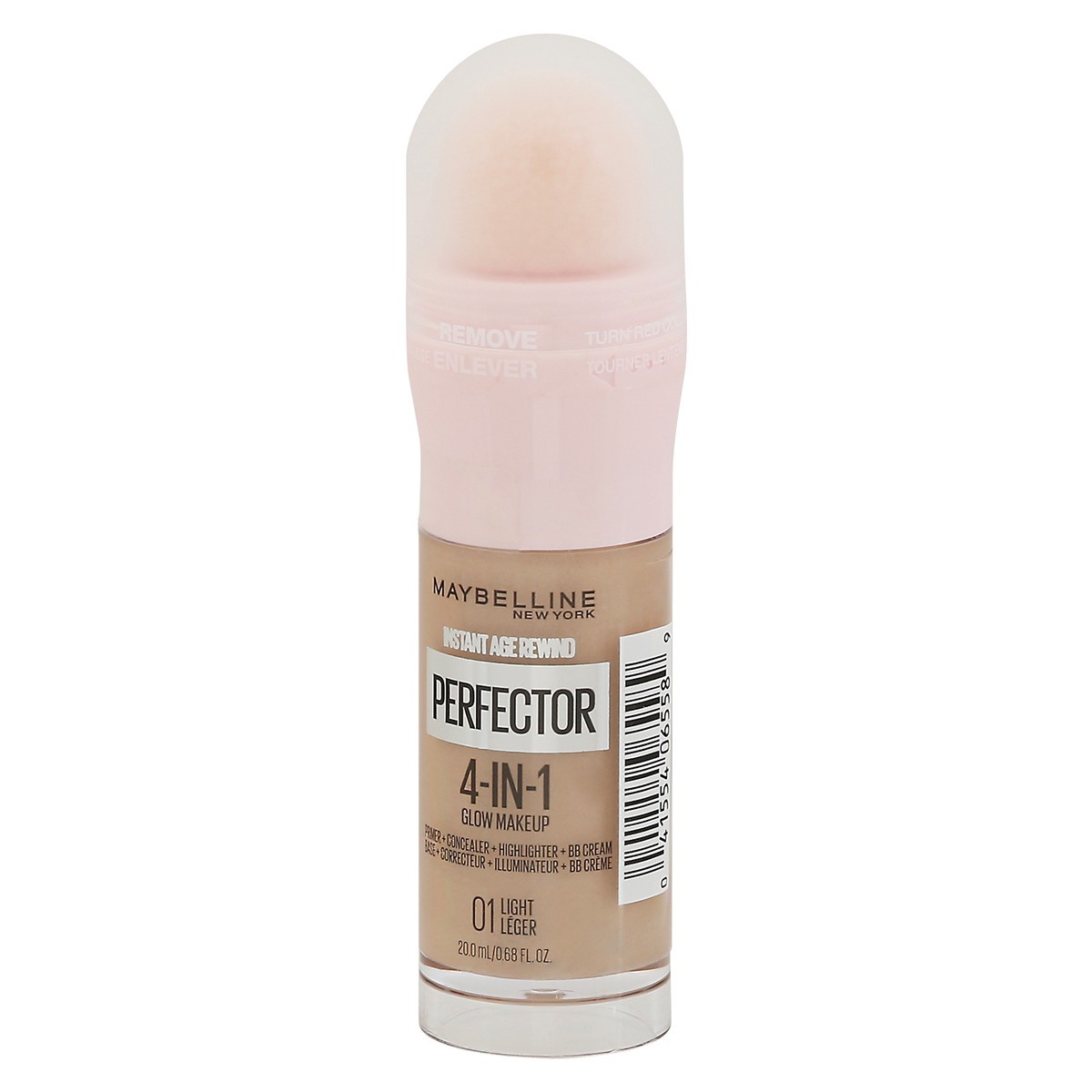 slide 4 of 9, Instant Age Rewind Light 01 Perfector 4-in-1 Glow Makeup 0.68 fl oz, 0.68 fl oz