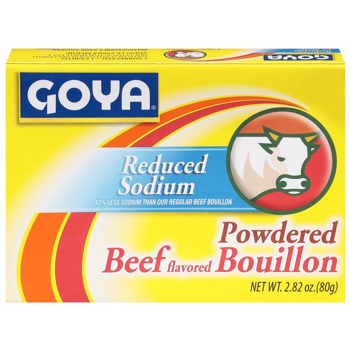 slide 1 of 1, Goya Powdered Beef Flavored Bouillon 2.82 oz, 2.82 oz