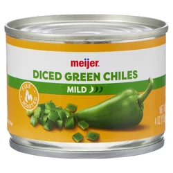 Meijer Green Chile Diced Mild