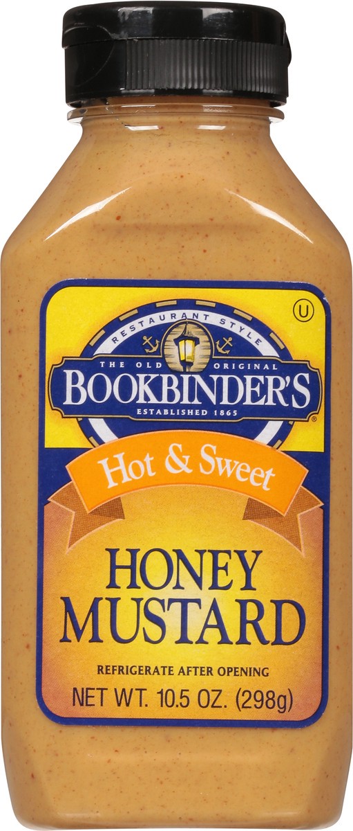 slide 10 of 11, Bookbinder's Hot & Sweet Honey Mustard 10.5 oz, 10.5 oz