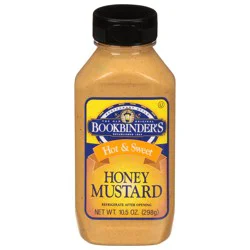 Bookbinder's Hot & Sweet Honey Mustard 10.5 oz