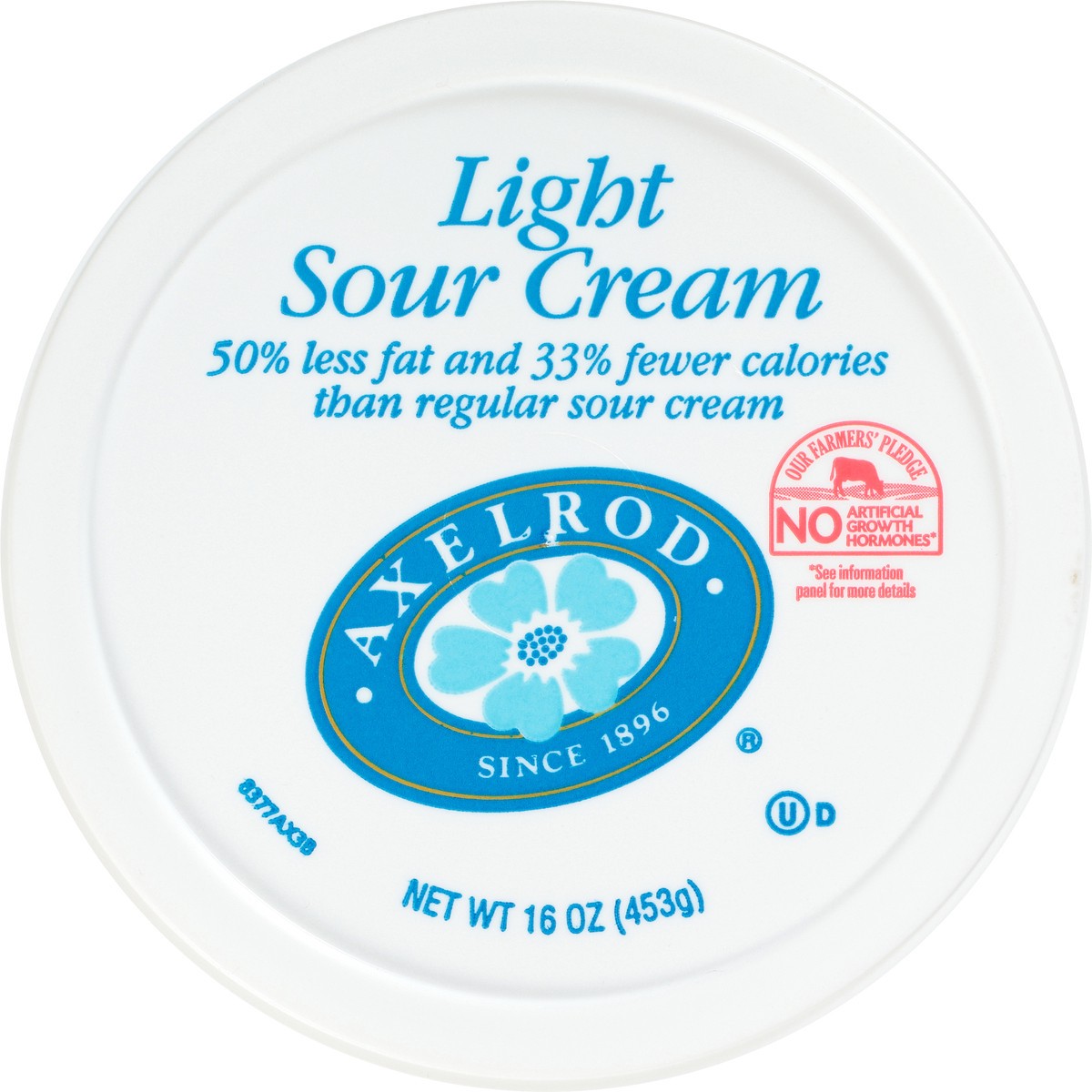 slide 4 of 8, Axelrod Light Sour Cream, 16 oz, 16 oz