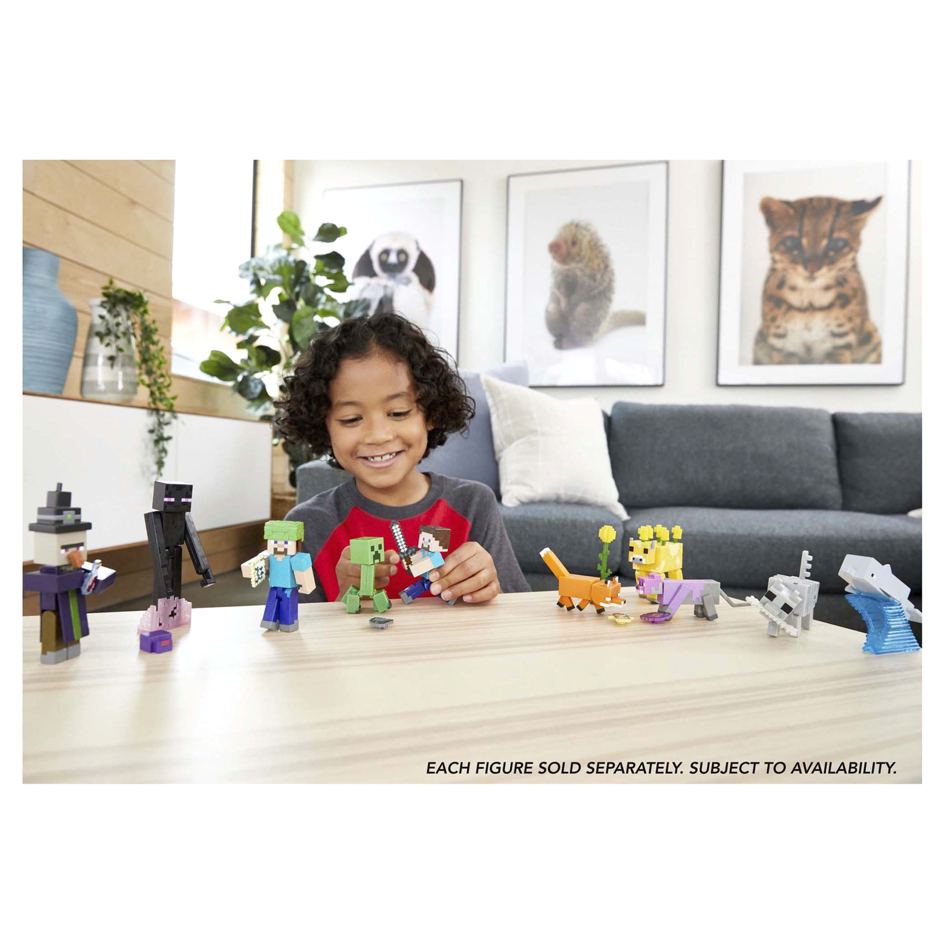 slide 5 of 25, Minecraft Comic Maker Action Figure Assortment, 1 ct