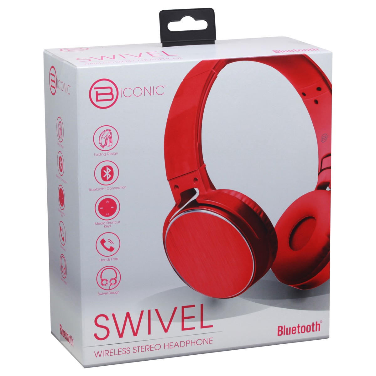 slide 2 of 10, B Iconic Swivel Swivel Wireless Bluetooth Stereo Headphone 1 ea, 1 ea