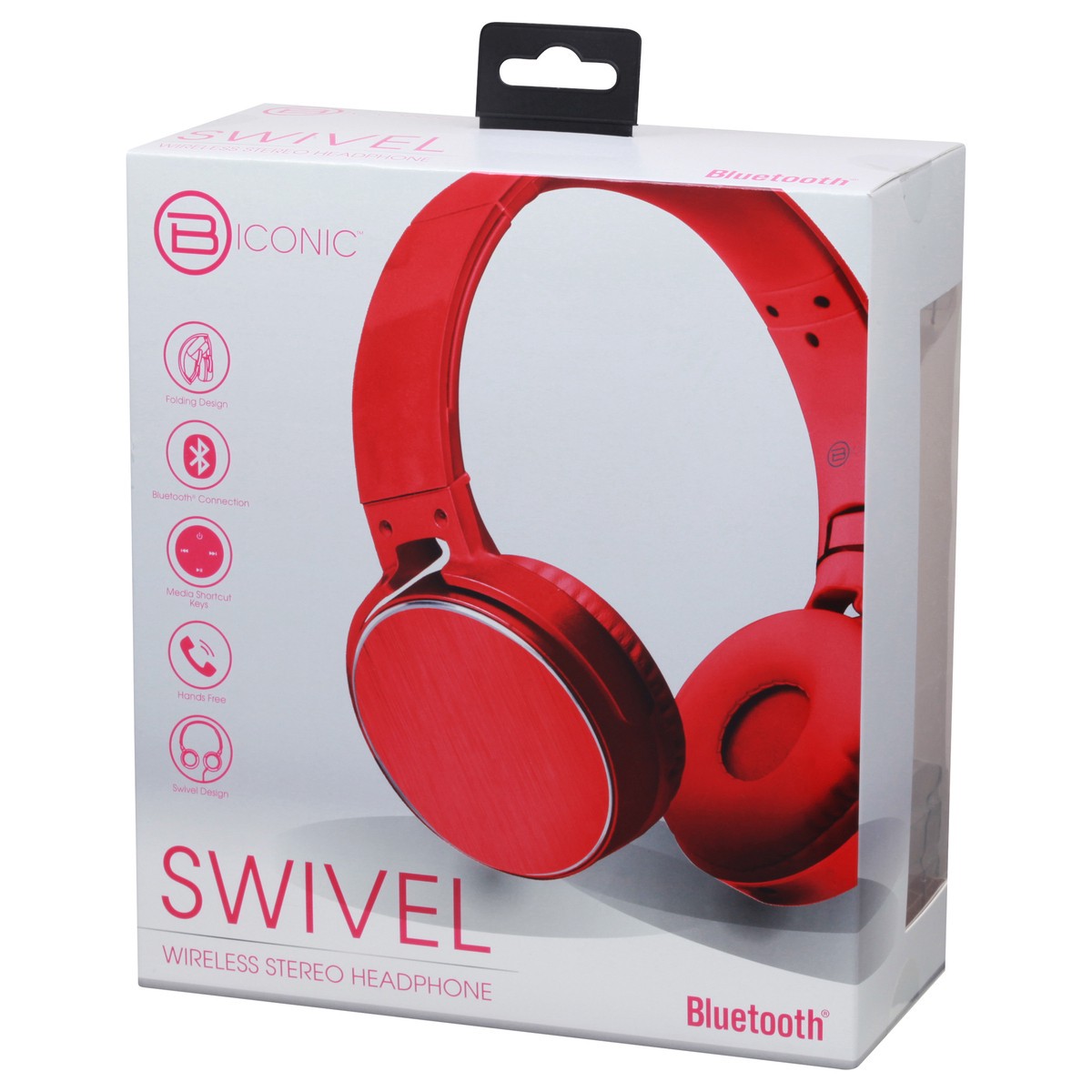 slide 3 of 10, B Iconic Swivel Swivel Wireless Bluetooth Stereo Headphone 1 ea, 1 ea