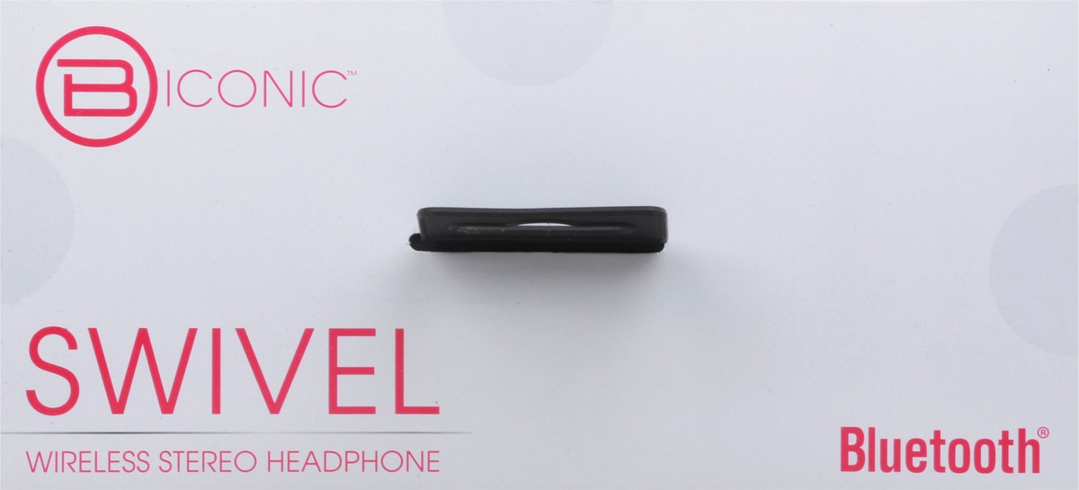 slide 5 of 10, B Iconic Swivel Swivel Wireless Bluetooth Stereo Headphone 1 ea, 1 ea