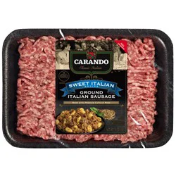 Carando Sweet Italian Ground Sausage 16 oz