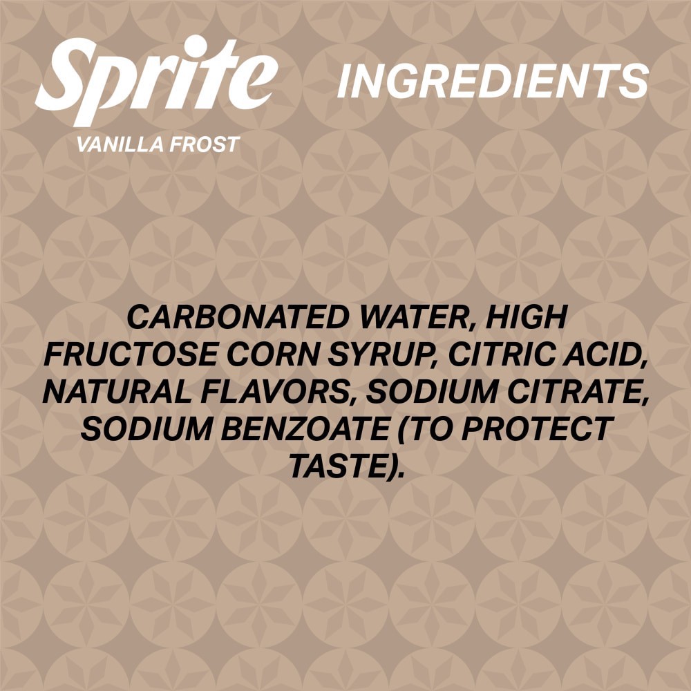 slide 2 of 6, Sprite Vanilla Frost Bottle, 20 fl oz, 20 fl oz