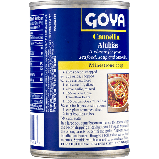 slide 6 of 8, Goya Prime Premium White Kidney Beans 15.5 oz, 15.5 oz