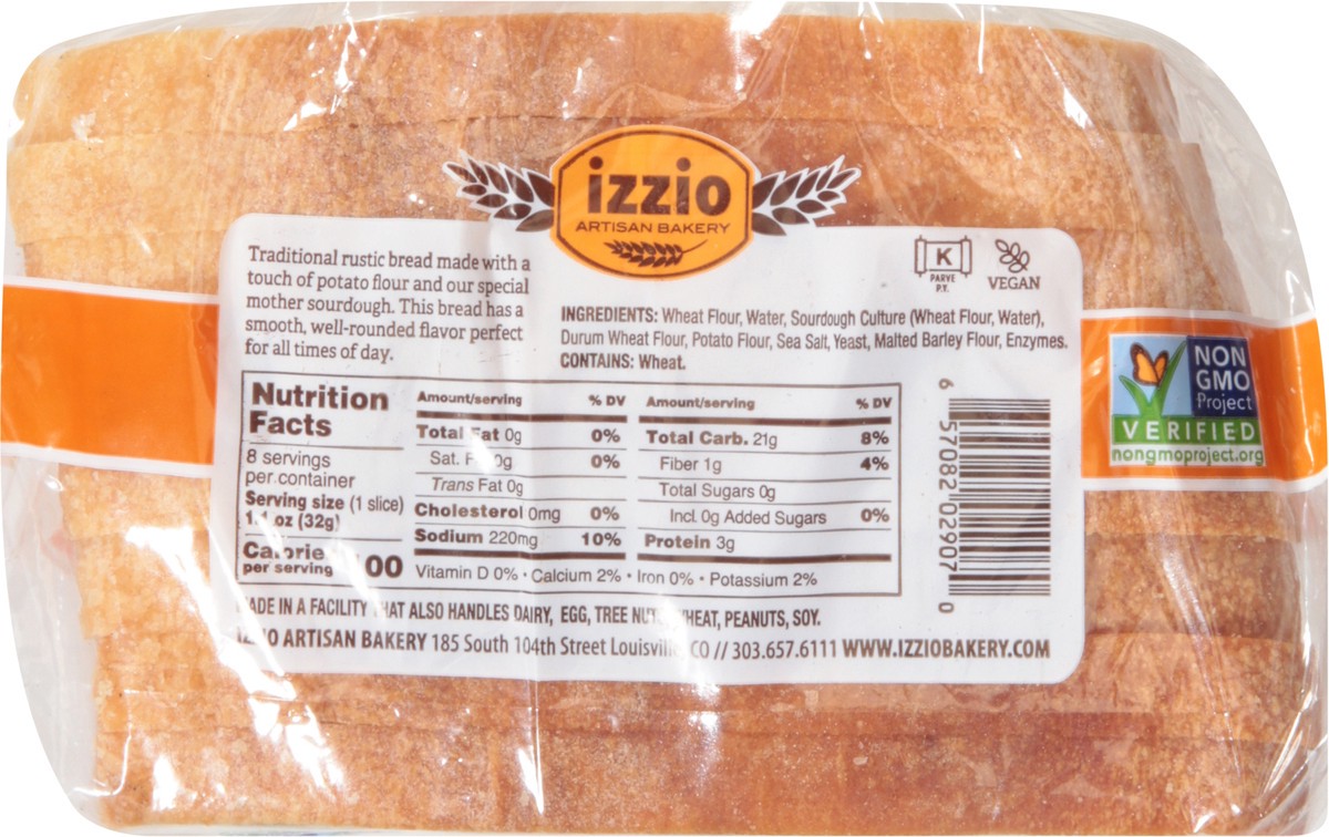 slide 4 of 12, Izzio Italian Country Bread, 9 oz