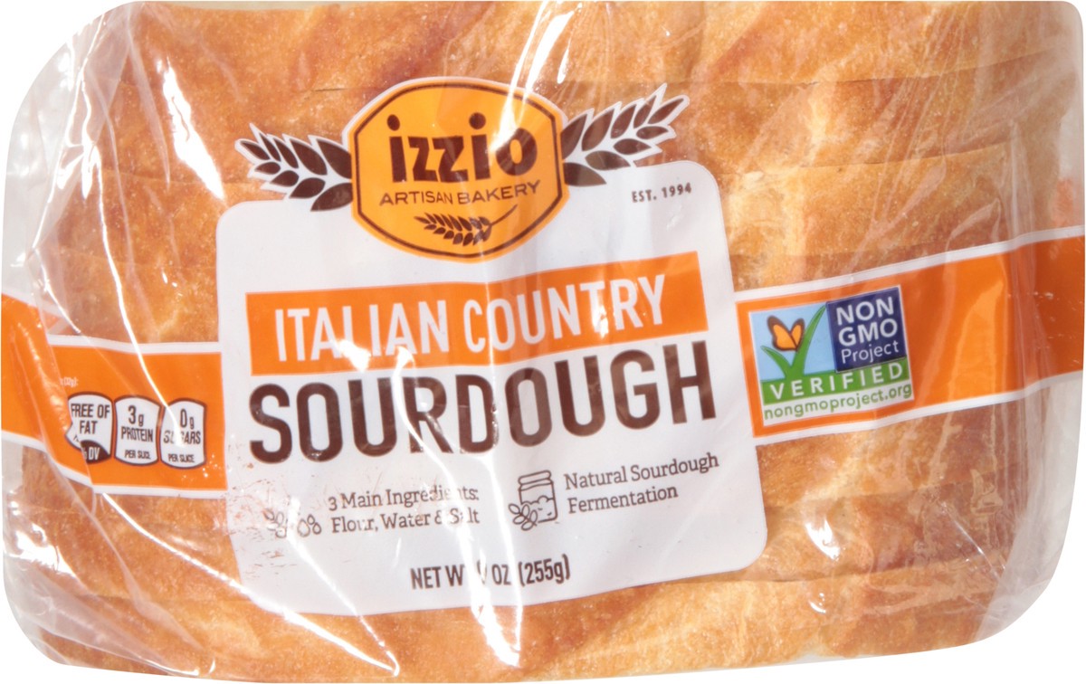 slide 9 of 12, Izzio Italian Country Bread, 9 oz