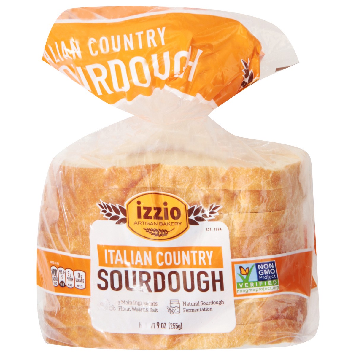 slide 1 of 12, Izzio Italian Country Bread, 9 oz