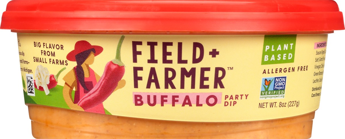 slide 1 of 9, Field + Farmer Buffalo Party Dip 8 oz, 1 ct