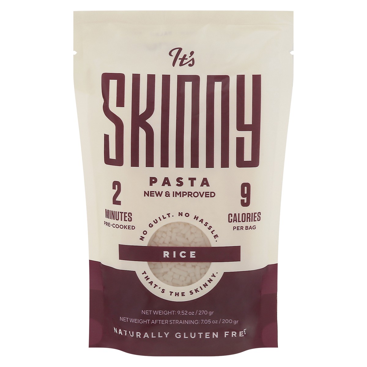 slide 1 of 1, It's Skinny Rice Pasta 9.52 oz, 9.52 oz