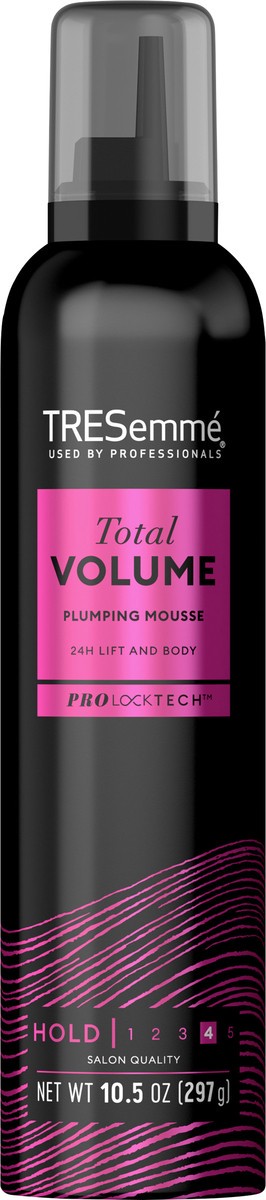 slide 8 of 11, TRESemmé Total Volume Plumping Mousse, 10.5 oz
