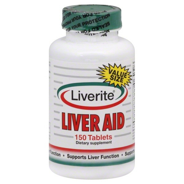 slide 1 of 2, Liverite Liveraid, 150 ct