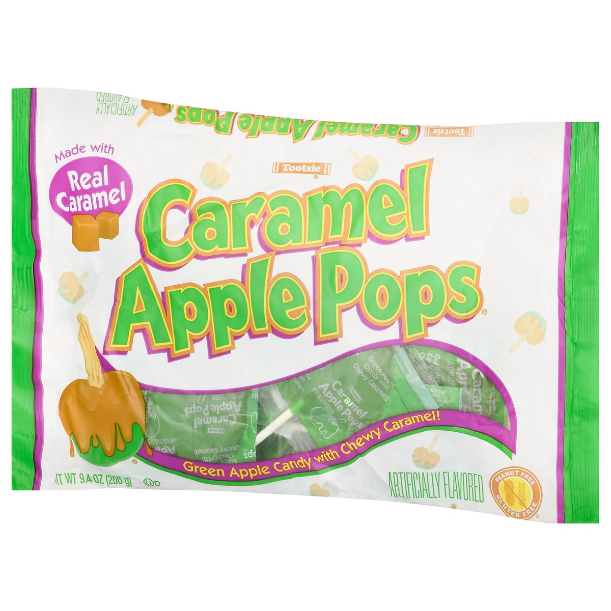 slide 2 of 13, Tootsie Caramel Apple Pops Candy 9.4 oz, 9.4 oz