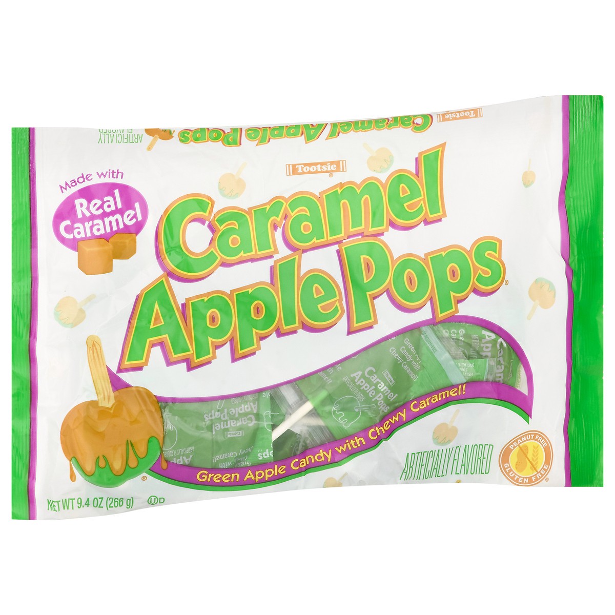 slide 5 of 13, Tootsie Caramel Apple Pops Candy 9.4 oz, 9.4 oz