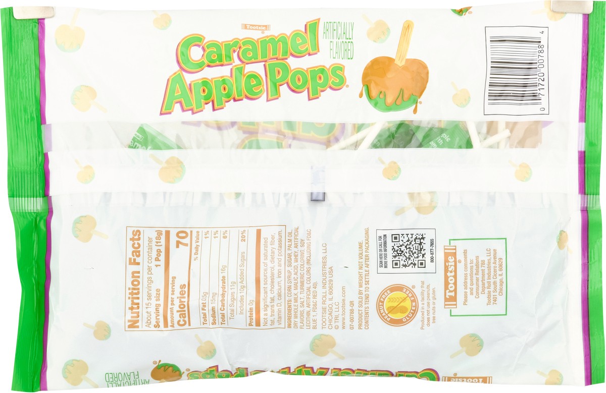 slide 9 of 13, Tootsie Caramel Apple Pops Candy 9.4 oz, 9.4 oz