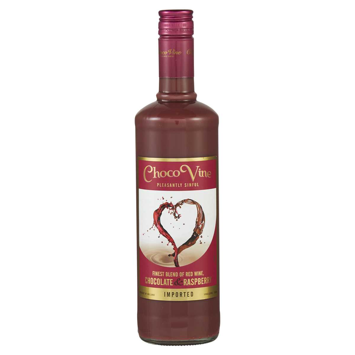 slide 1 of 1, ChocoVine Wine, Raspberry, 750 ml