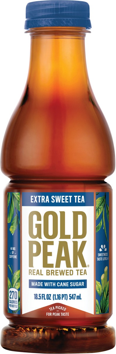 slide 5 of 7, Gold Peak Extra Sweet Tea Bottle- 18.50 fl oz, 18.50 fl oz