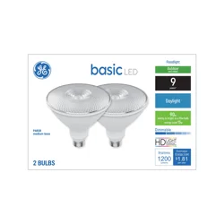 GE LED 90W PAR38 Flood Daylight Dim 2 Pk