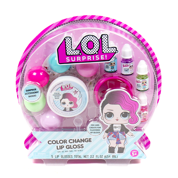 slide 1 of 1, L.O.L. Surprise! Color Change Lip Gloss, 1 ct