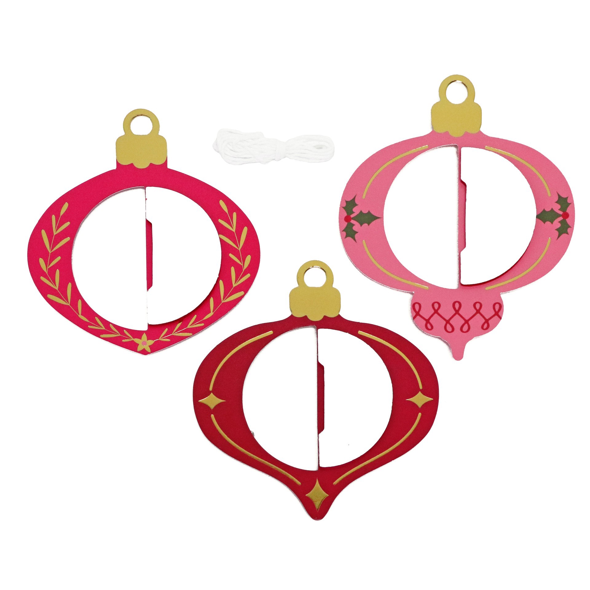 slide 3 of 3, Honeycomb Onion Ornament Kit By Celebrate It, null