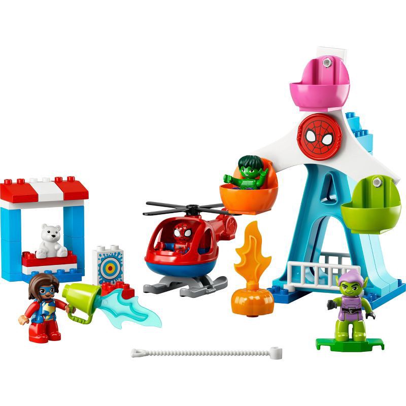 slide 2 of 6, LEGO DUPLO Marvel Spider-Man & Friends: Funfair Set 10963, 1 ct
