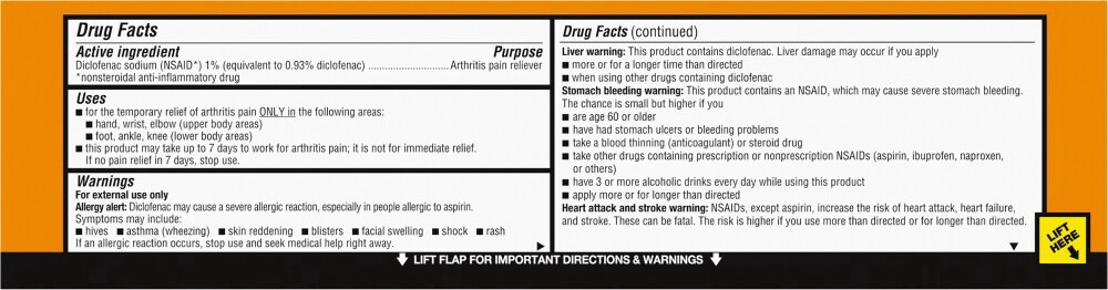 slide 4 of 4, Kroger Arthritis Pain Reliever Topical Gel, 5.29 oz